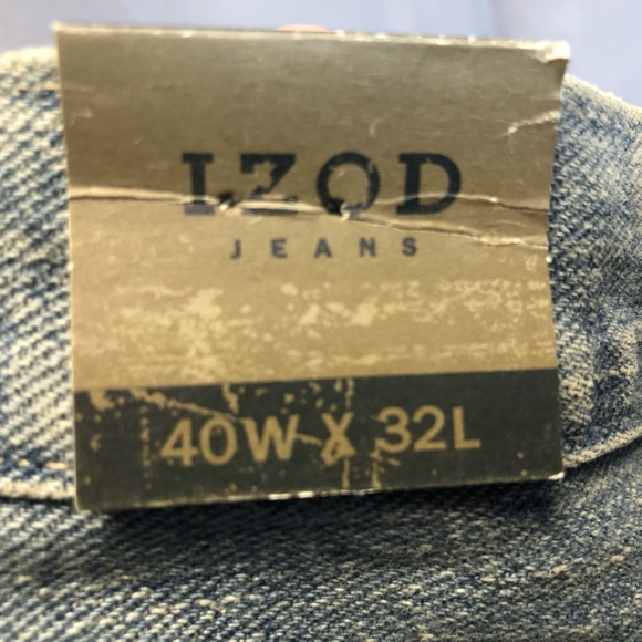 IZOD Jeans men's denim sunblast jeans, 40x32 - Picture 13 of 13